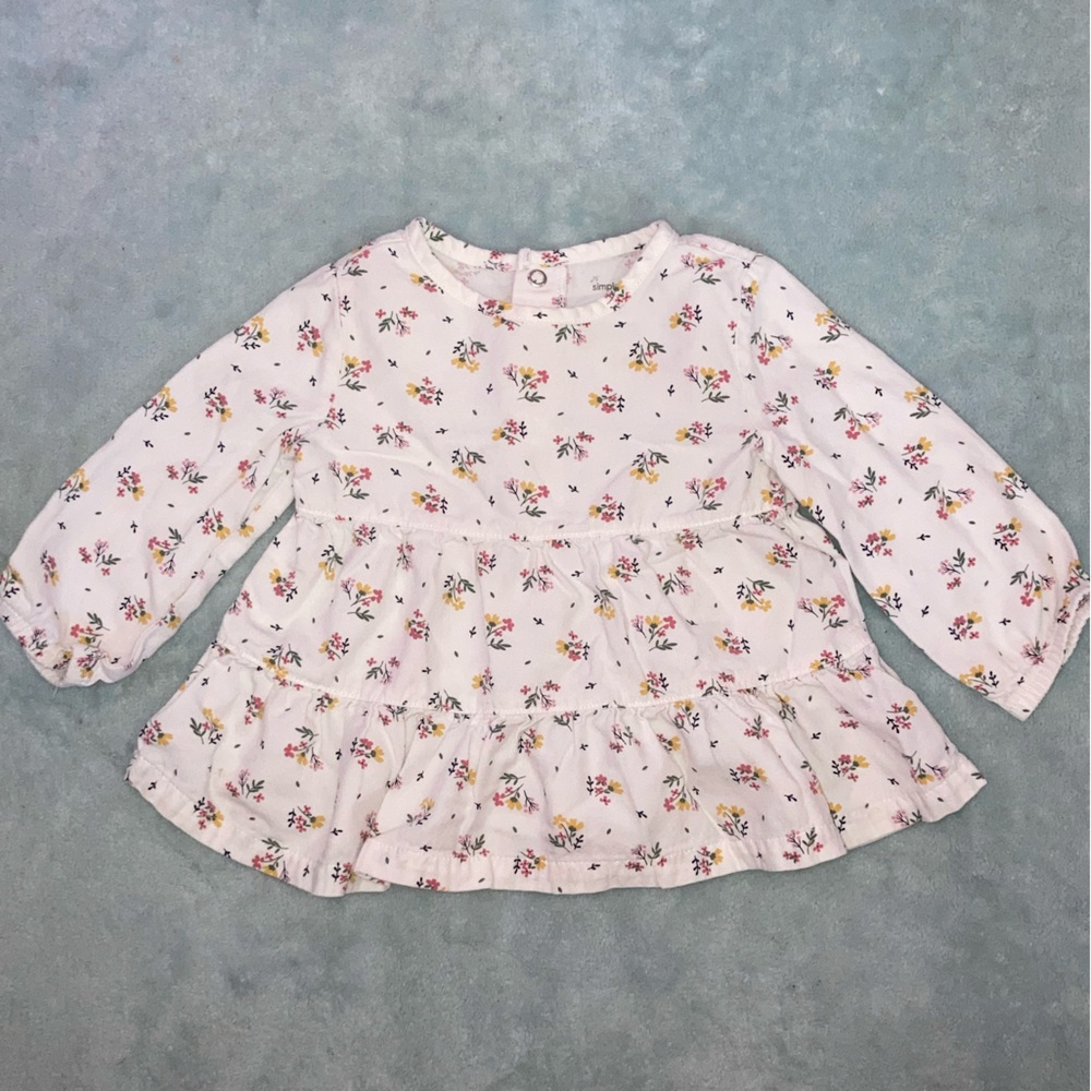 12mo flower blouse!